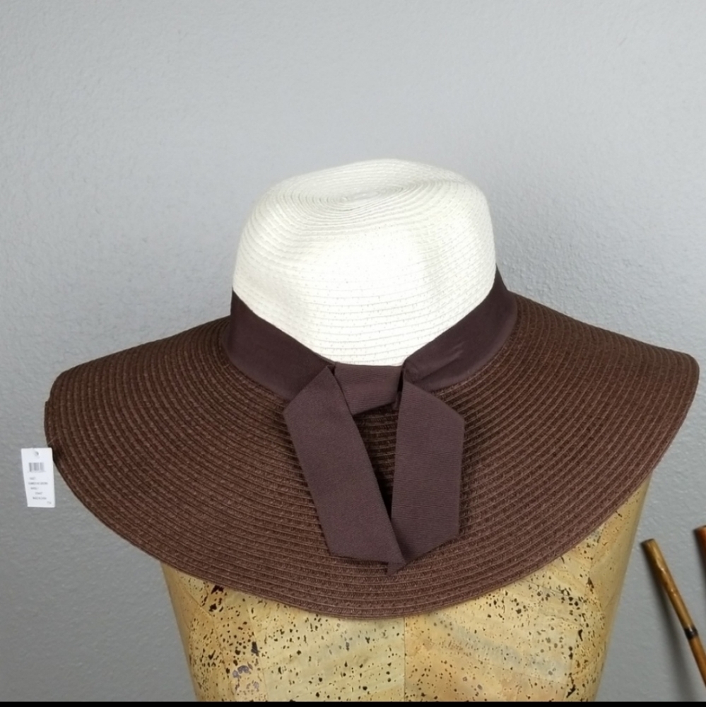 Bijoux Terner wide brim hat NWT - Picture 2 of 6